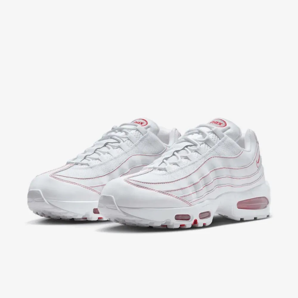 Nike Air Max 95 White OG University Red Sneakers