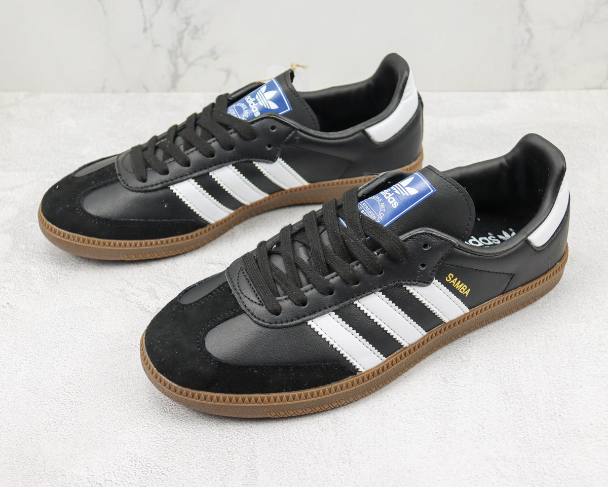 Adidas Samba White Black Sneakers