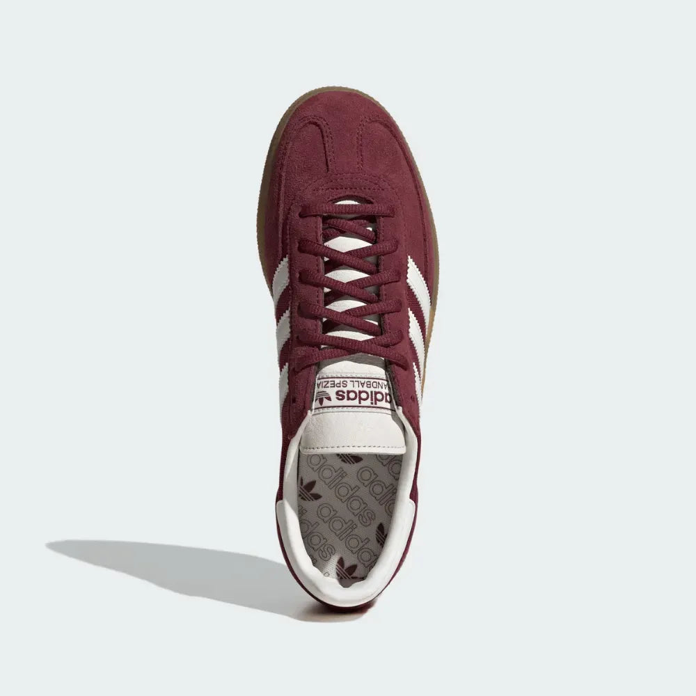 Adidas White Handball Spezial Shadow Red Cloud Sneakers
