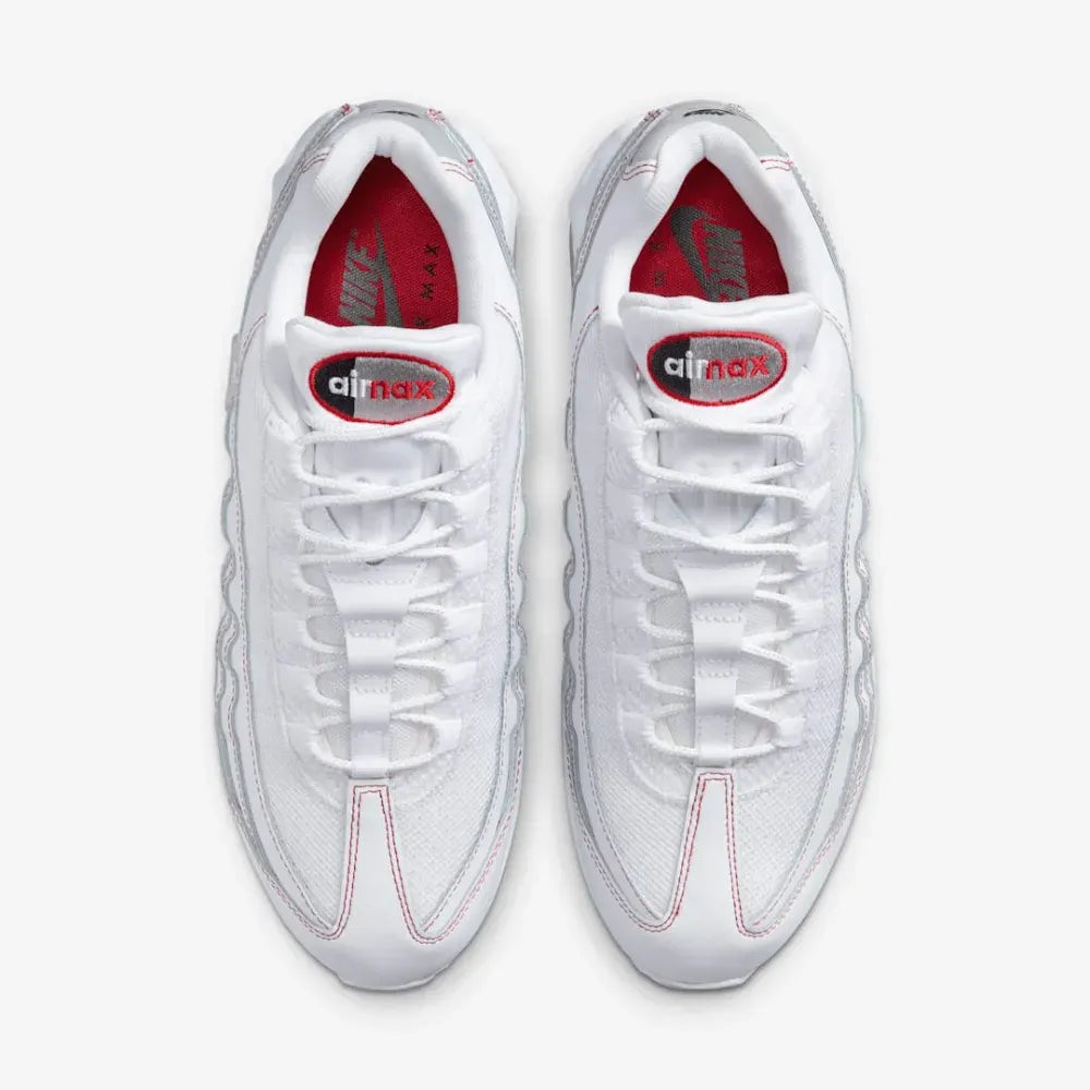 Nike Air Max 95 White OG University Red Sneakers