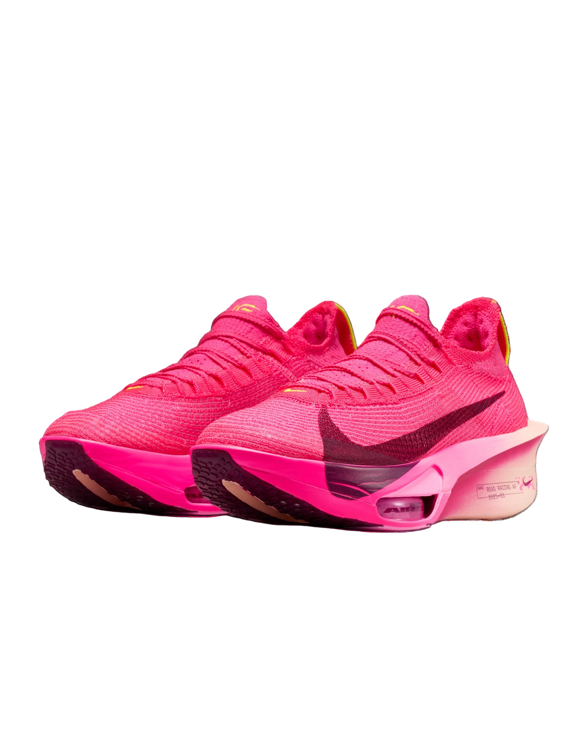 Nike Pink Air Zoom Alphafly Next% 3 Hyper Bordeaux Sneakers