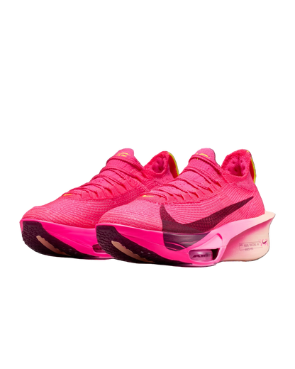 Nike Pink Air Zoom Alphafly Next% 3 Hyper Bordeaux Sneakers