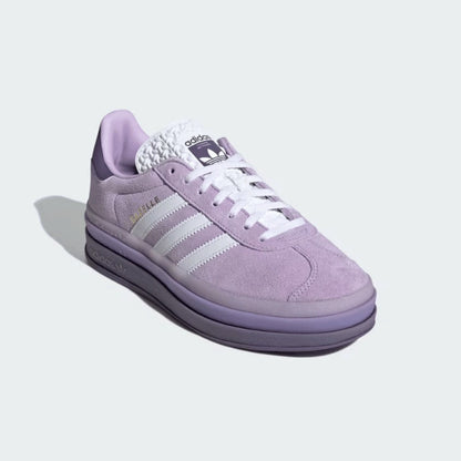 Adidas Purple Gazelle Bold Glow Violet Fusion Sneakers