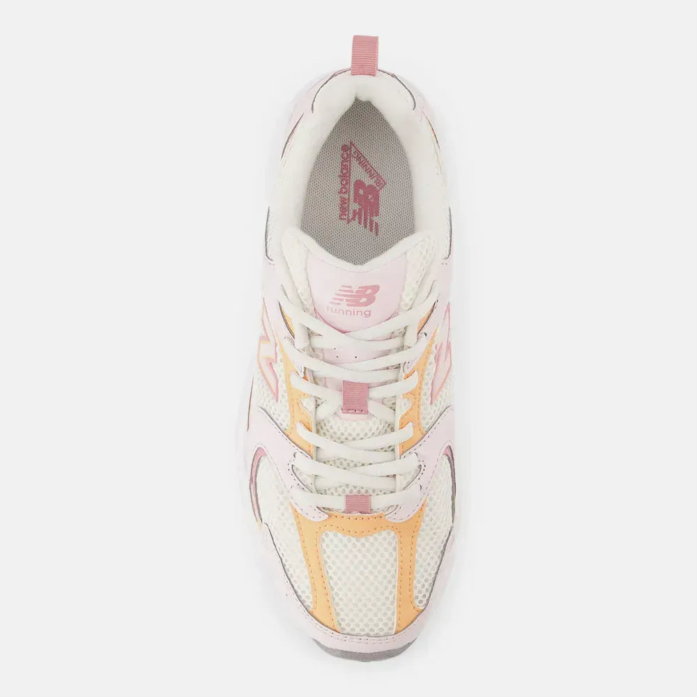 New Balance 530 White Peach Pink Sneakers