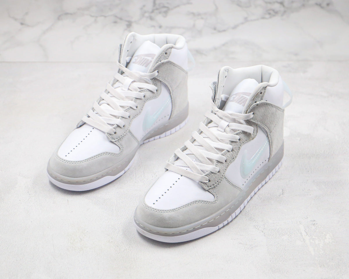 Nike Dunk High White Slam Jam Pure Platinum Sneakers