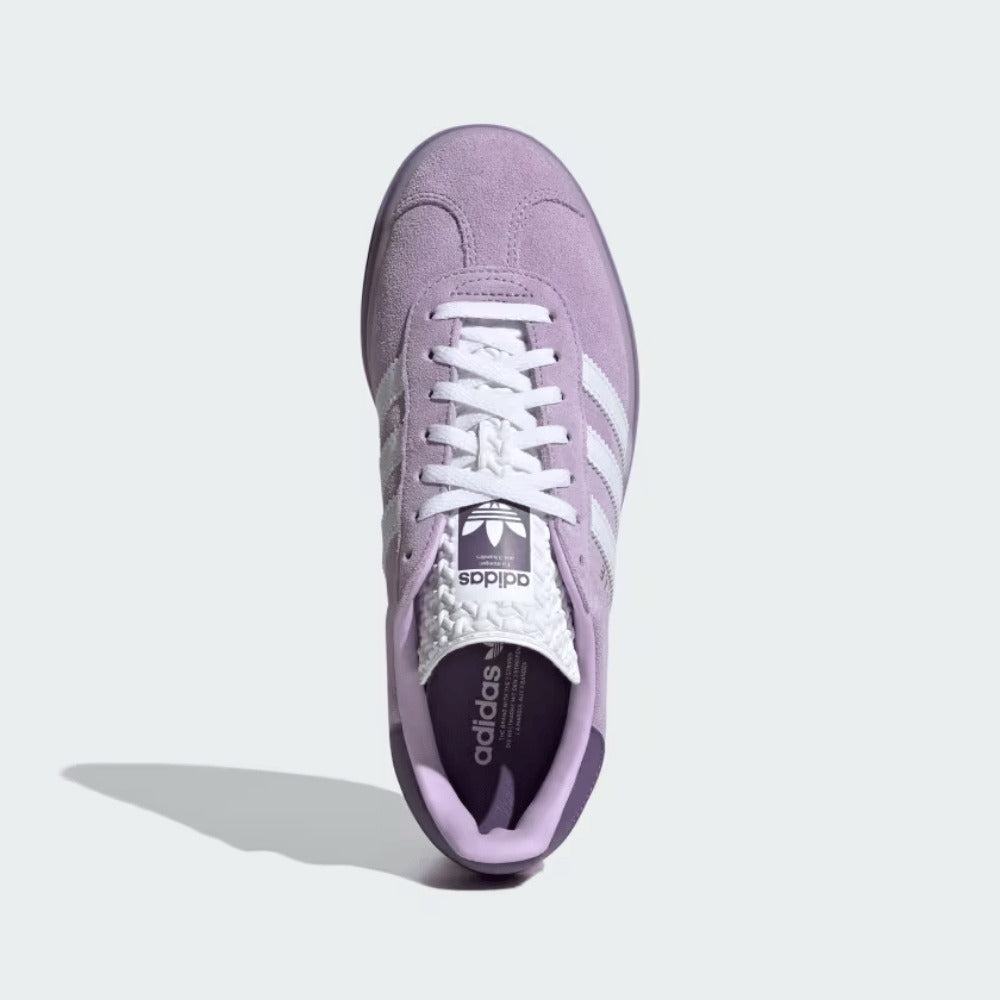 Adidas Purple Gazelle Bold Glow Violet Fusion Sneakers