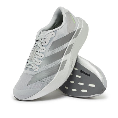 Adidas Silver Adizero EVO SL Metallic Sneakers