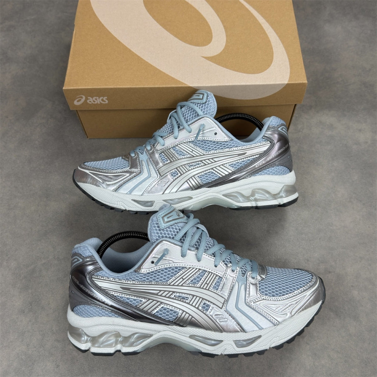 ASICS Kayano 14 Pure Silver Gel Dolphin Grey Pure Silver Sneakers
