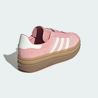 Adidas White Gazelle Bold Wonder Mauve Off Gum Sneakers