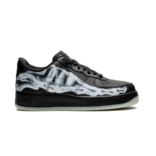 Nike Air Force 1 Black Skeleton Sneakers
