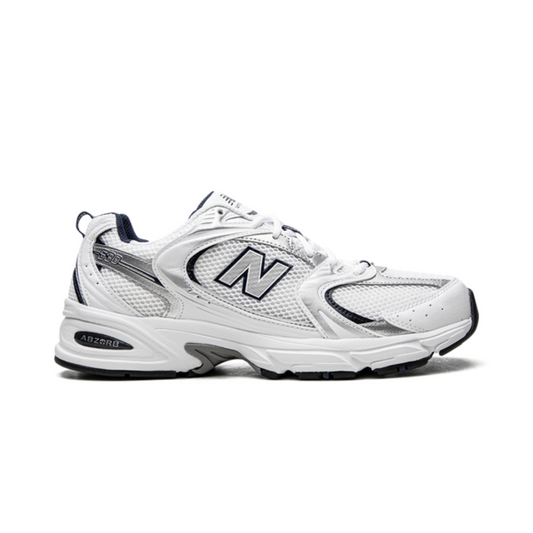 New Balance 530 White Silver Navy Sneakers