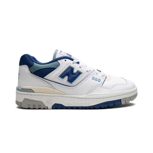 New Balance 550 White Blue Groove Sneakers