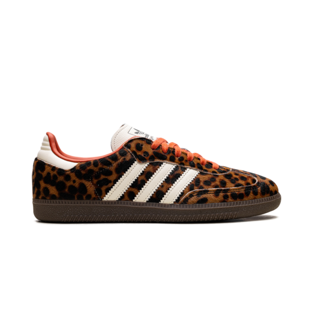 Adidas Samba Cream Leopard Orange Sneakers