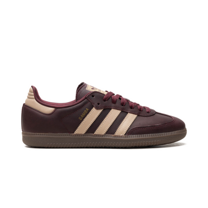 Adidas Samba Maroon Crystal Sneakers