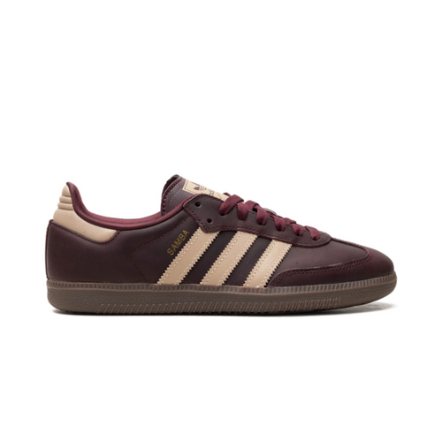 Adidas Samba Maroon Crystal Sneakers