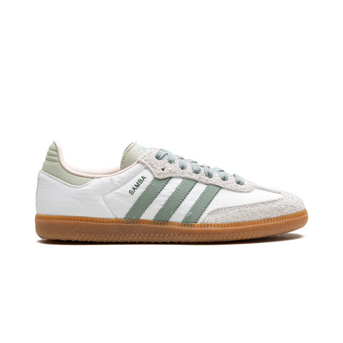 Adidas Samba Silver Green Sneakers