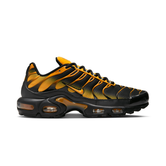 Nike Air Max Black Plus and Yellow Sneakers