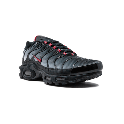 Nike Air Max Blue Plus and Red Sneakers