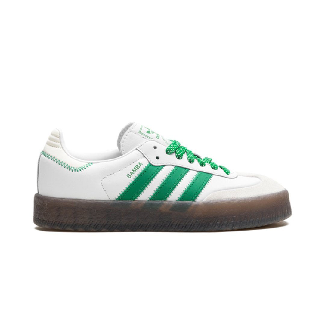 Adidas Sambae White Cloud Green Sneakers