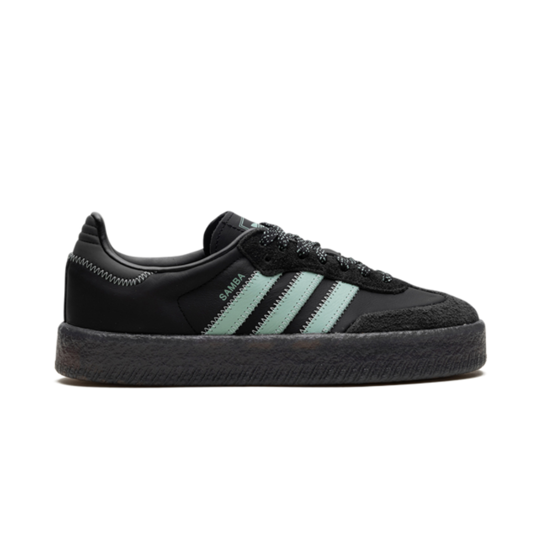 Adidas Sambae Black Core Haze Green Sneakers
