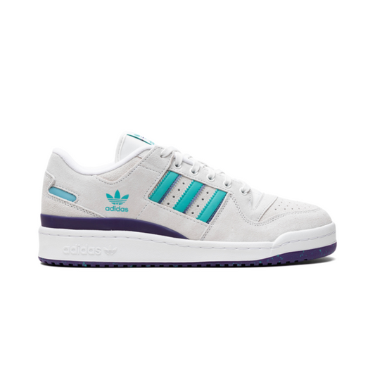 Adidas White Forum 84 Low ADV Preloved Blue Sneakers