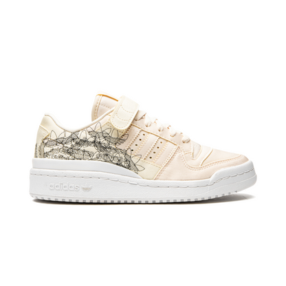 Adidas White Forum 84 Lo Mns Wmns Wonder Sneakers