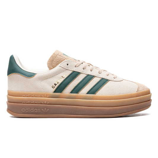 Adidas Cream Gazzelle Bold Wmns "Cream Collegiate Green" Sneakers
