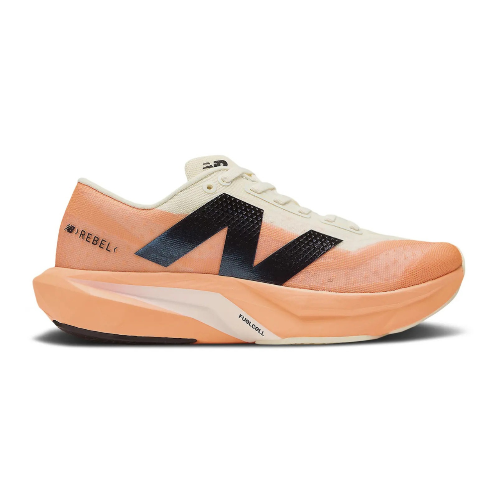 New Balance Wmns FuelCell Rebel v4 Wide 'Hot Mango' Sneakers