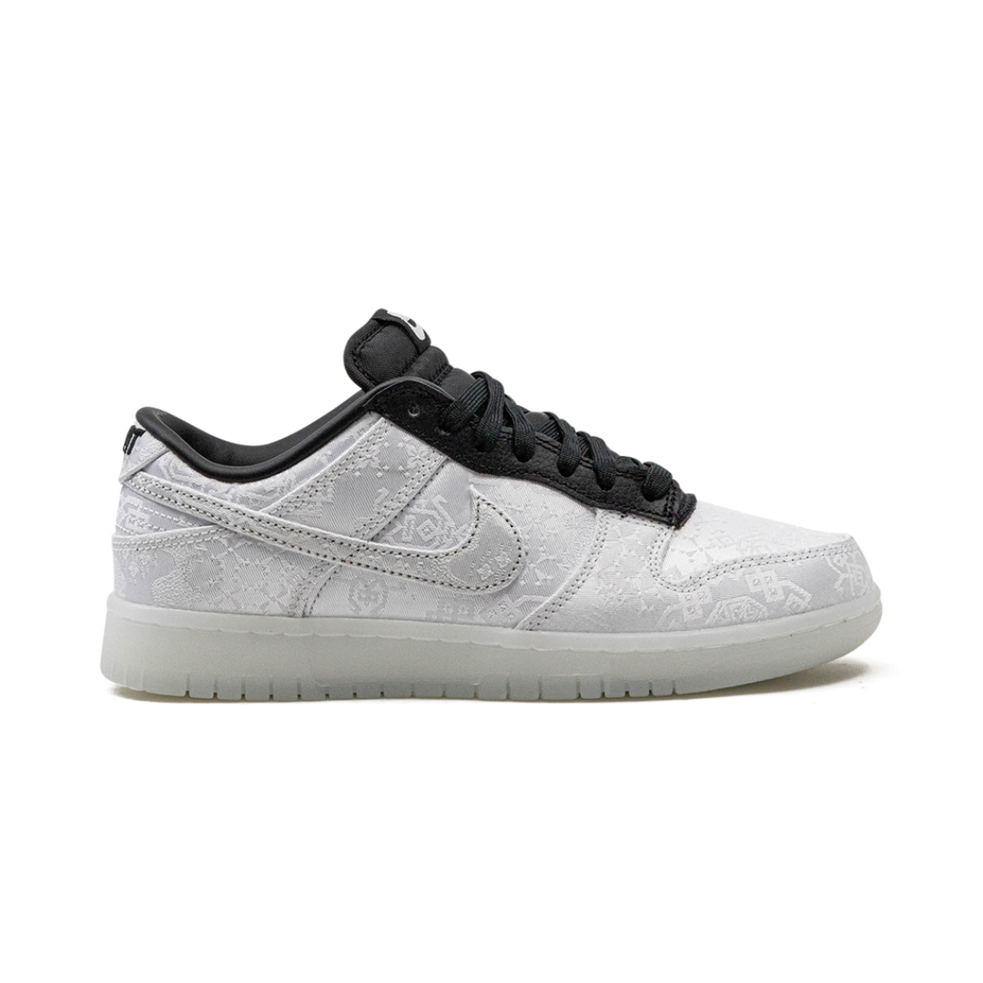 Nike Dunk Low White CLOT Fragment Sneakers