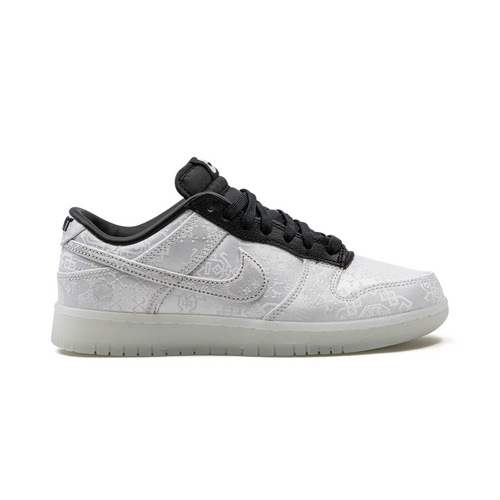 Nike Dunk Low White CLOT Fragment Sneakers