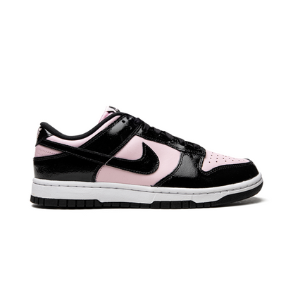 Nike Dunk Low Black Patent Pink Sneakers