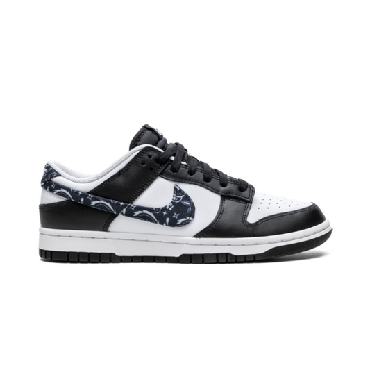 Nike Dunk Low Black Paisley Sneakers