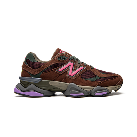 New Balance 9060 Pink Burgundy Sneakers