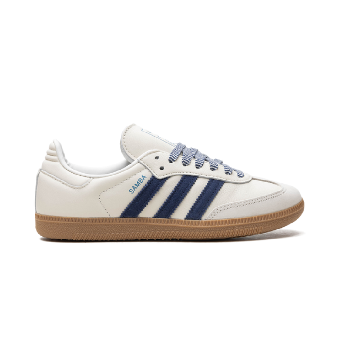 Adidas Samba White Off Dark Blue Sneakers