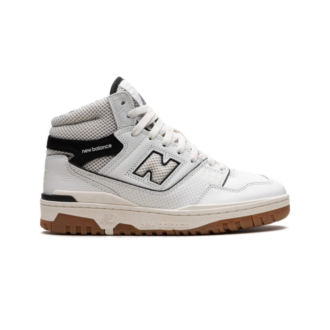 New Balance White 650R Aime Leon Dore - White/Black Sneakers