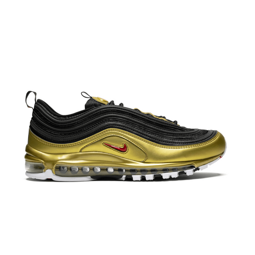 Nike Air Max Black 97 Metallic Gold Sneakers