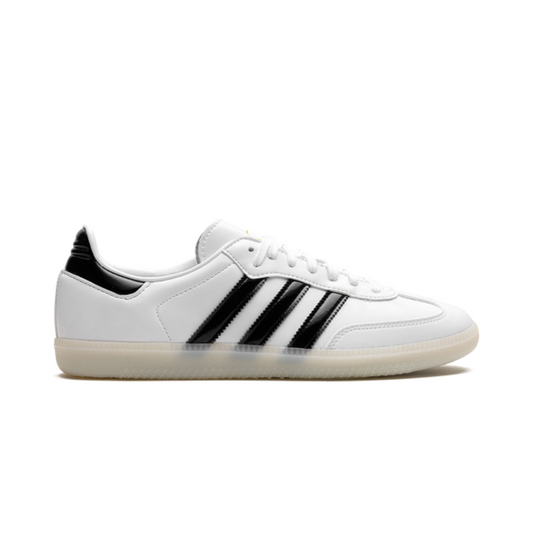Adidas Samba White Patent Leather Sneakers