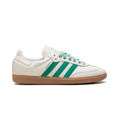 Adidas Samba White Off Court Green Sneakers
