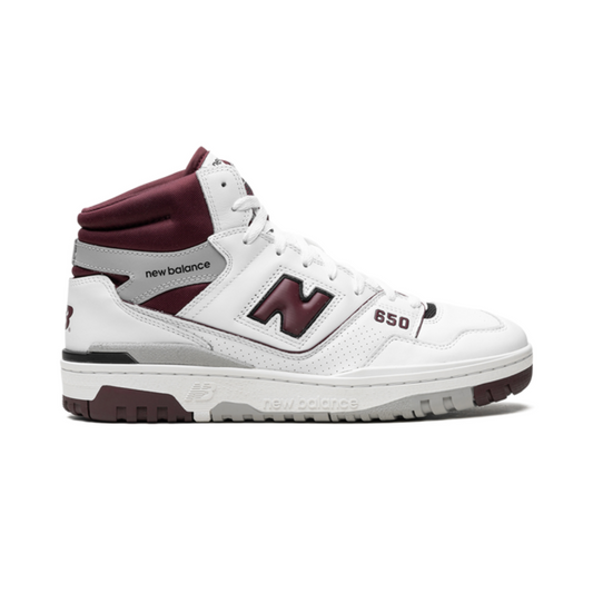 New Balance 650 Burgundy Sneakers