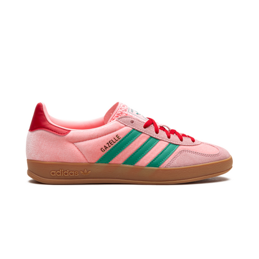 Adidas Pink Gazelle Indoor Velvet Sneakers