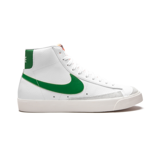 Nike White Blazer Mid 77 Pine Green Sneakers