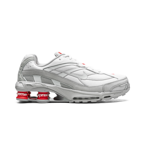 Nike White Supreme x Shox Ride 2 Sneakers