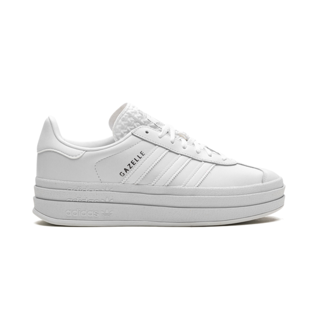 Adidas Triple White Gazelle Bold Triple White Sneakers
