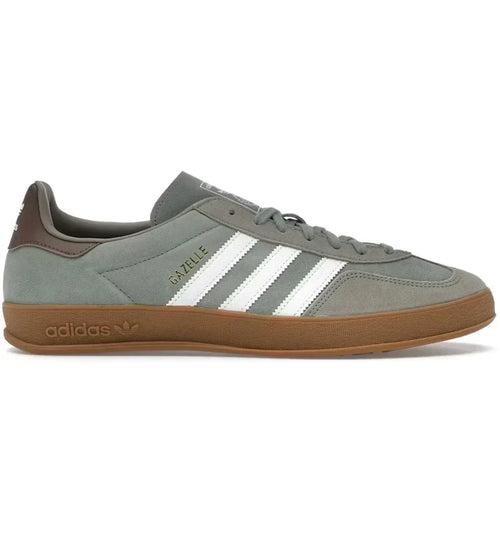 Adidas Silver Gazelle Indoor Green Sneakers