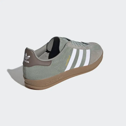 Adidas Silver Gazelle Indoor Green Sneakers
