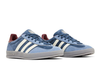 Adidas Navy Gazelle Indoor Crew Burgundy Sneakers