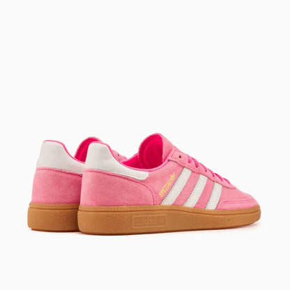 Adidas White Handball Spezial Lucid Pink Sneakers
