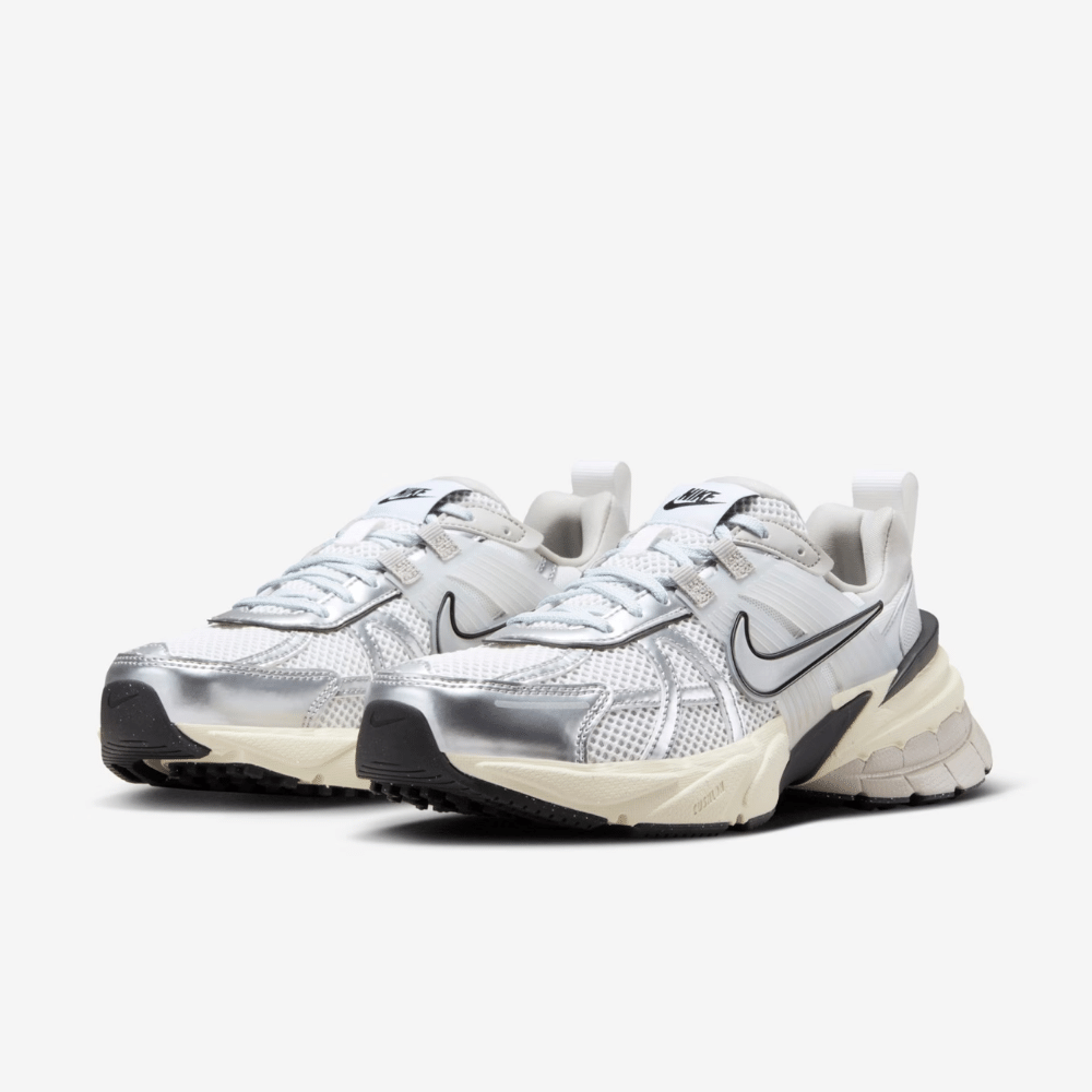 Nike Summit White V2K Run Summit White Metallic Silver Sneakers