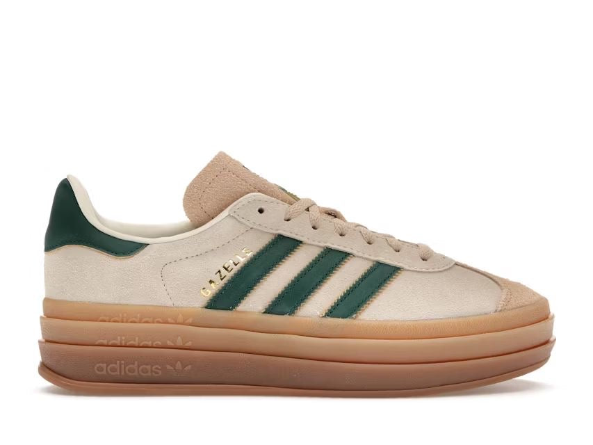 Adidas Green Gazelle Bold Magic Beige Collegiate Sneakers