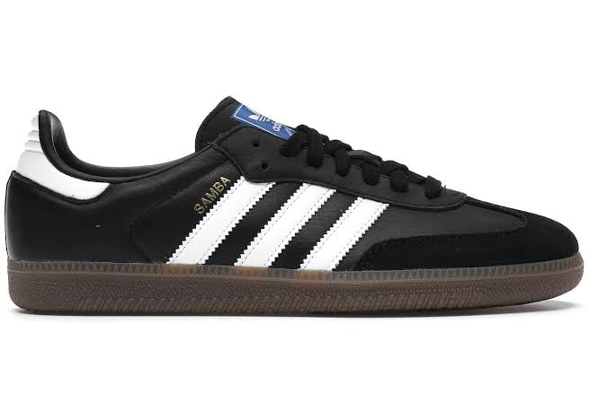 Adidas Samba White Black Sneakers